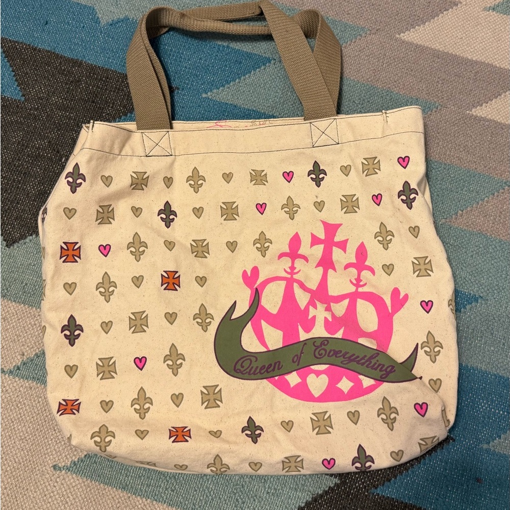 Queen of Everything Camvas Tote Bag